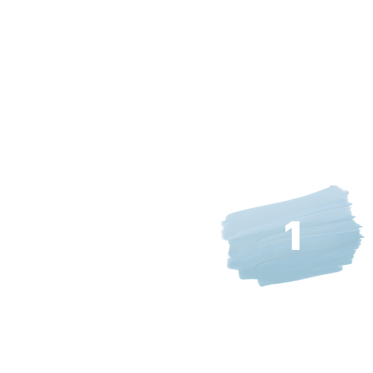 Icon of a blank member card and the number 1